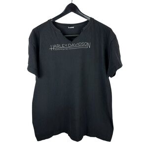 Vintage 90s Women’s Harley Davidson Motorcycles Logo Shirt Size L